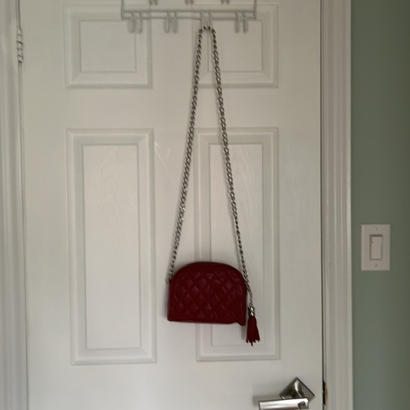 Danier red crossbody bag - Picture 2 of 4